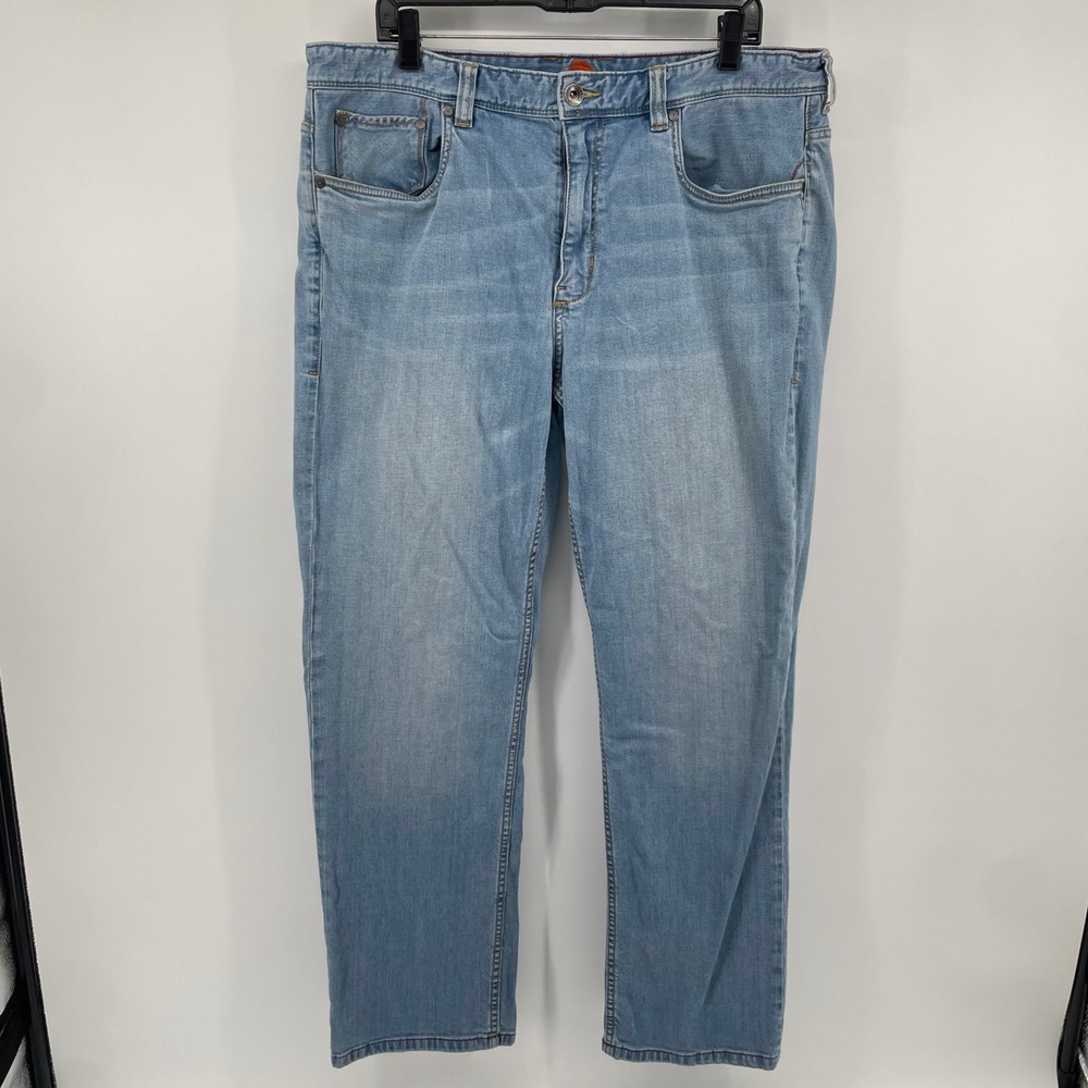Tommy Bahama Jeans Mens 38x30 Blue Sand Drifter Authentic Straight Leg Denim